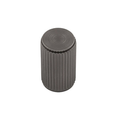 Carlisle Brass Fingertip Lines Cupboard Knob, Anthracite - FTD712ANT ANTHRACITE
