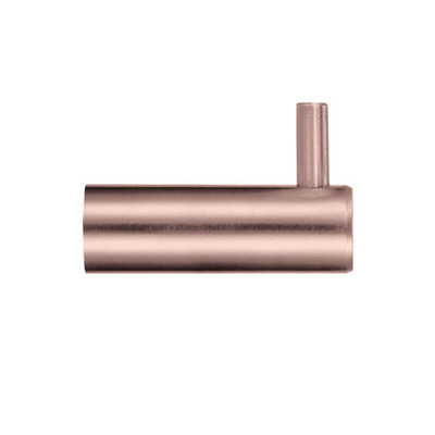 Zoo Hardware ZAS Concealed Fix Wall Mounted Hook, Tuscan Rose Gold - ZAS76-TRG TUSCAN ROSE GOLD