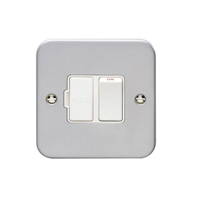 Carlisle Brass Eurolite Utility 13 Amp Switched Fuse Spur, Metal Clad - MCSWFW METAL CLAD