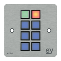 Image of SY Electronics SY-KCS8-A-UK Keypad Controller - Aluminium