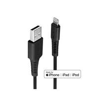 Image of Lindy 0.5m USB to Lightning Cable, Black