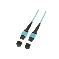 Image of Lindy 150m MPO Fibre Optic Cable, 50/125m OM3, Method A