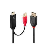 Image of Lindy 3m HDMI to DisplayPort Cable