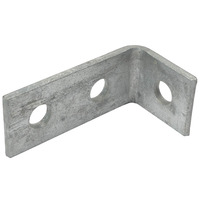 Unistrut 90 Degree Angle Bracket - 3 Hole 1/2