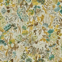 Image of Harlequin Sanguine Wallpaper Succulent / Seaglass / Nectar / Sail Cloth HQN2112840
