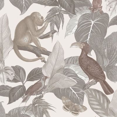 Into The Wild Tropical Life Wallpaper Greige Galerie 18501