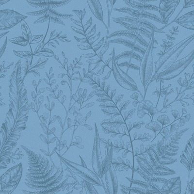 Into The Wild Botanical Wallpaper Blue Galerie 18563
