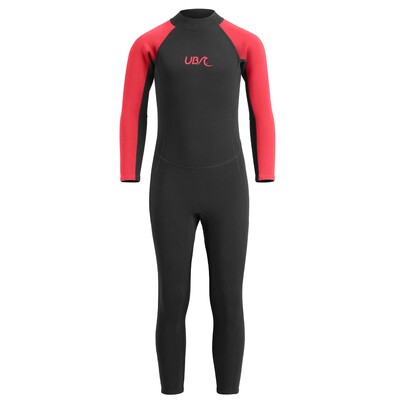 Child/Boy/Girl Full Length Long Wetsuit To Fit Age 11-14 yrs - RED - AGE 11-12 YEARS