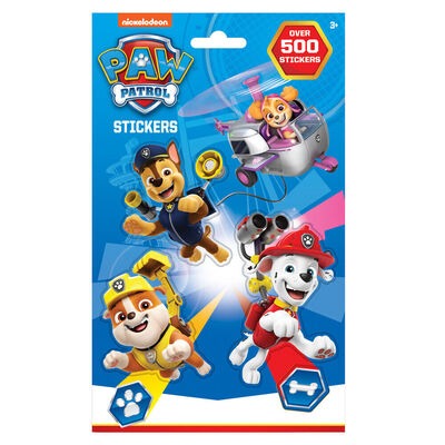 Mega Pack Book Pad of 500+Assorted Paw Patrol Stickers