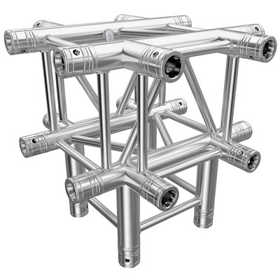 Global Truss F34 4 Way Cross + 1 Down Quatro 50mm