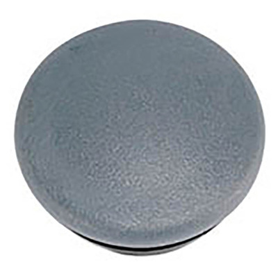 Aluminium Tube End Cap for 48mm Tube - Grey
