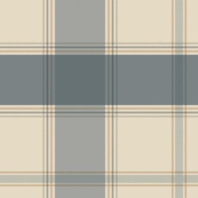 Bramble Check Wallpaper Blue Belgravia 2306
