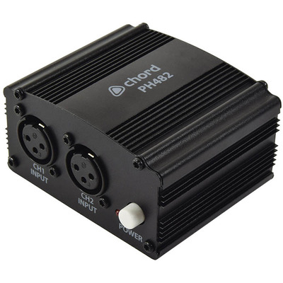48V Phantom Power Unit For Microphones Dual Channel