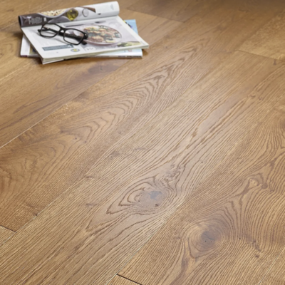 Nature 15/4 x 190mm Double Smoked Oak Engineered Wood Flooring