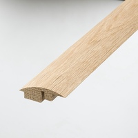 Solid Oak Flooring Semi Ramp Threshold Door Strip 0.9m