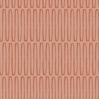 Lars Retro Wave Vinyl Wallpaper Coral Fine Decor FD26503
