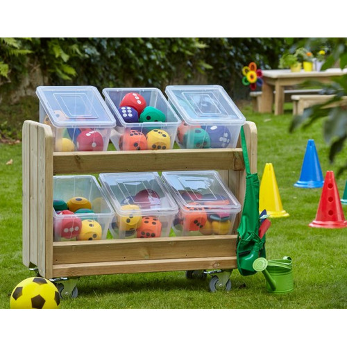 Mobile Tilt Tote Storage