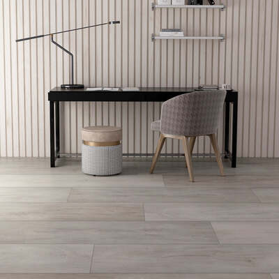 Lusso Bari Alpine Birch Plank Glue Down LVT Vinyl Flooring – Lusso
