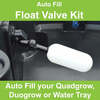 Auto Fill Float Valve For QuadGrow from Gardening Naturally