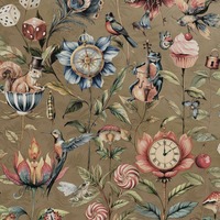 Curious Creatures Wallpaper Gold Holden 13920