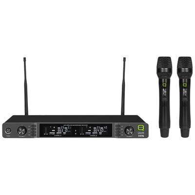 UHF Dual Channel Diversity Handheld Wireless System - 606-614MHz