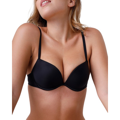 Wonderbra Full Effect Push Up Bra - Black - 32D