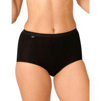 Sloggi Basic+ Maxi Brief 3 Pack – Black – 8XL – 30