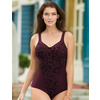 Anita Ancona Comfort Corselet Body - Wine - 34B from Belle Lingerie