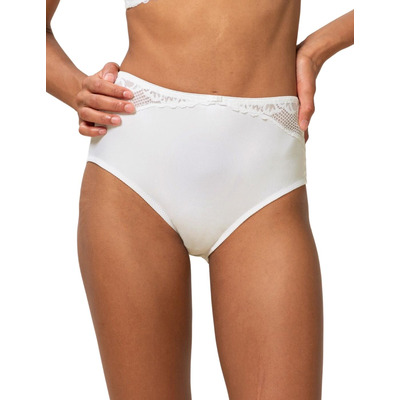 Triumph Modern Lace Cotton Maxi Brief - White