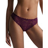 Aubade Rosessence Tanga Brief - Berry - XS - 8 from Belle Lingerie