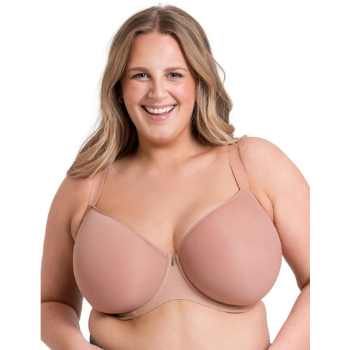 Curvy Kate Smoothie Spacer T Shirt Bra - Latte