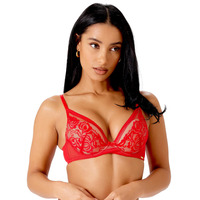 Gossard Encore Padded High Apex Bra – Allure Red – 30DD