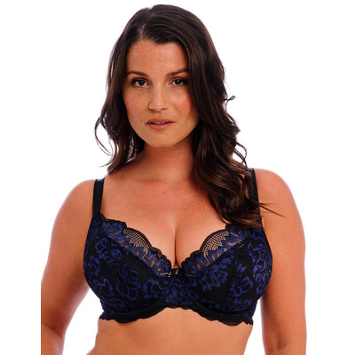 Fantasie Emmaline Padded Plunge Bra - Midnight - 30D
