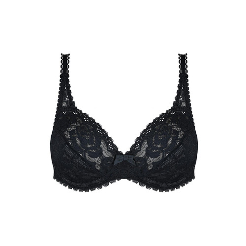 Playtex Flower Elegance Recycled Underwired Bra - Black