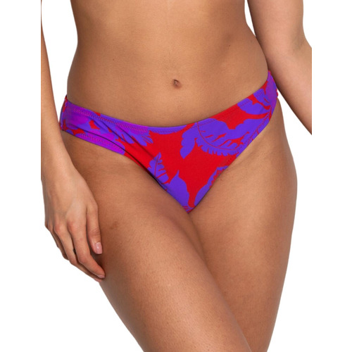 Pour Moi Heatwave Bikini Brief - Red/Purple