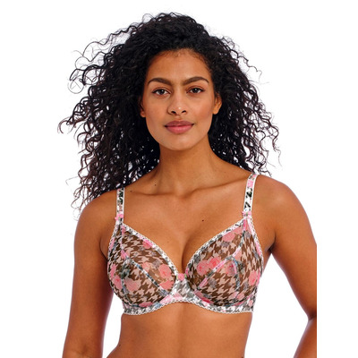 Freya Rose Blossom Plunge Bra - Multi