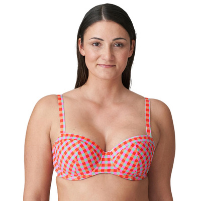 Prima Donna Swim Marival Padded Balcony Bikini Top - Ocean Pop