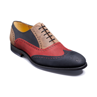 Valiant - Black Burgundy Tan, 10 – Barker Shoes Ltd