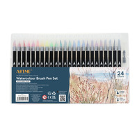 ARTME Watercolour Brush Pens 24 Colours + 1 Water Brush