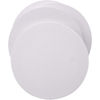 Exerz Round Stretched Canvas Diameter 30cm – 1.7cm 280GSM 100% Cotton – 4pk