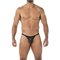 Cut4Men R4VAGE Black Panel Thong