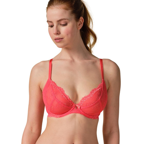 Gossard Superboost Lace Plunge Bra - Sugar Coral