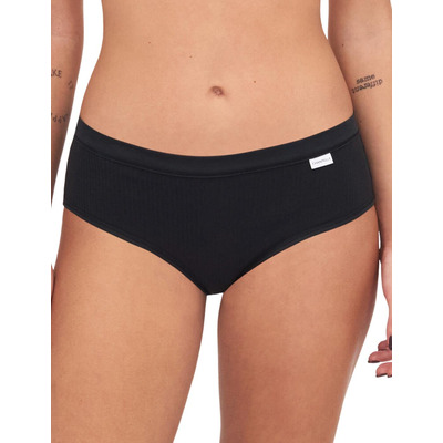 Chantelle Cotton Comfort Shorty Brief - Black - S - 10
