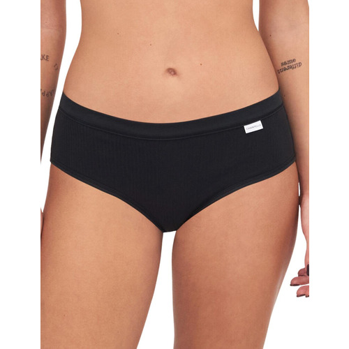 Chantelle Cotton Comfort Shorty Brief - Black