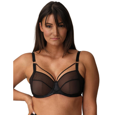 Prima Donna Twist Zipolite Full Cup Bra - Black