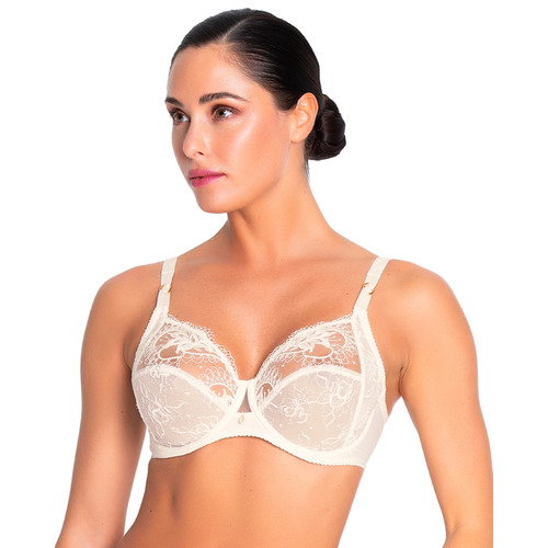 Lise Charmel Princesse Iris 3 Part Full Cup Bra - Ecru Nacre