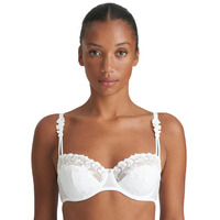 Marie Jo Leda Half Padded Balcony Bra – White – 34D
