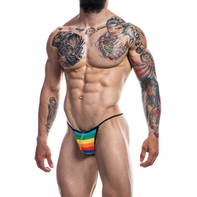 Image of Cut4Men Provocative G-String - Rainbow