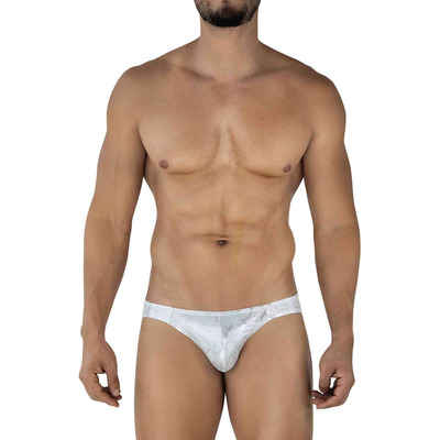 Image of Clever Moda Sensorial Diamond Latin Brief - Silver