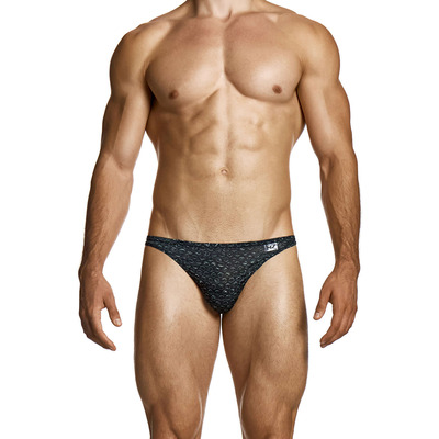 Image of Modus Vivendi Air Bubble Low Cut Brief - Black